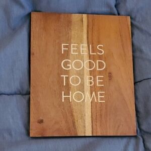 hearth & hand with magnolia Plaque Sign Wooden Wall Art with Inspirational